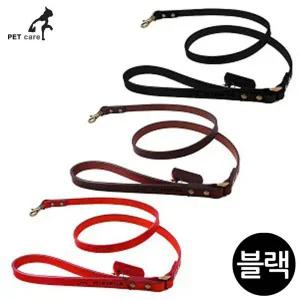 [콩심팥심]펫마운트 리드줄 (15mmx110cm) (블랙)