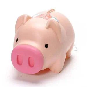 [셀러에이드]인테리어소품 돼지저금통(왕대) 팬시 핑크