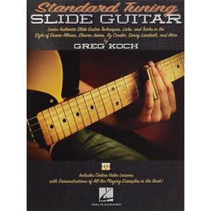 표준 튜닝 슬라이드 기타: 블루스, 록, 컨트리, 펠의 마스터 기타 테크닉 | 그렉 코흐의 100개 이상의 연주 예시 및 비디오 레슨 표와 표기법