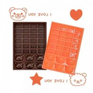 [골드스마일]트레이 초코렛틀 얼음 실리콘 대일 초콜렛몰드(30홀) 실리콘틀