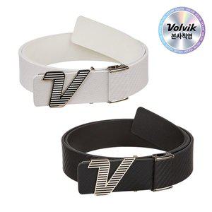 [볼빅][본사직영] 볼빅 스트라이프 소가죽 남성 골프벨트 허리띠 2025년
