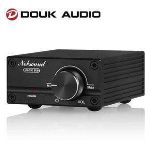 Douk Audio NS-03G 미니 100W 서브우퍼/전체 주파수 모노 채널 TPA3116 디지털 앰프 데스크탑 오디오 파워