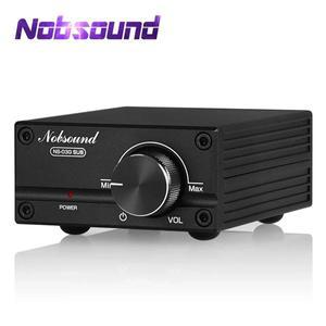 Nobsound 미니 100W 서브우퍼 풀 주파수 파워 앰프 모노 채널 오디오 TPA3116D2