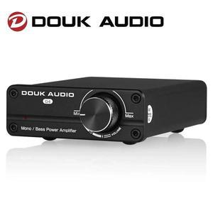 Douk Audio G4 미니 서브우퍼/전체 주파수 모노 채널 디지털 앰프 HiFi 오디오 100W 홈 데스크탑 파워