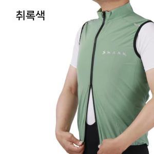 자전거 조끼 민소매 산악 가을 경량 방풍 사이클 봄 탑 나시