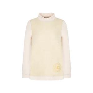 [20%쿠폰][크로커다일 레이디] 니쥬 시보리 넥라인 반넥 티셔츠_CLDWTS111