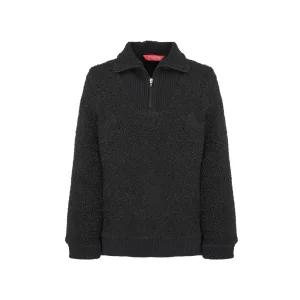 [20%쿠폰][크로커다일 레이디] 로고자수 골지믹스 반집업 티셔츠_CLDWTS217