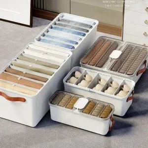 파티션 옷정리 칸막이 수납함 양말 속옷 보관함 소형 공간박스 수납함 집안정리 의자수납