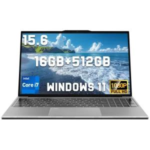 Vaizmoye 2025 Latest 15.6 LAPTOP 랩탑 노트북 호환 Windows 11, i7-6500U 프로세서, 16GB... 사무용 가벼