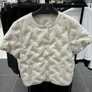 여성 레이어링 반팔 구스 다운 점퍼 RWDJN8381-508_IC