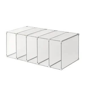 가전용품 진열장 다용도 진열 보관장 투명 반투명 수납장 가방보관