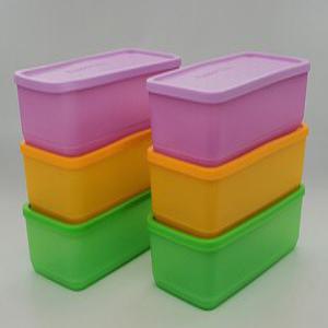 타파웨어 싱싱블록 타파 야채통 반찬통 밀폐 냉장용기 (530)1.4L-1단