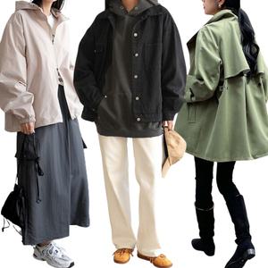 루즈핏야상/자켓/데님/하프/사파리/봄/가을