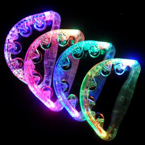 [파티쇼] 노래방LED탬버린(22cm)탬버린 노래방 리듬악기 LED