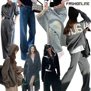 [패션라인] 아우터특집 자켓/패딩/가디건/니트/셔츠/자켓/맨투맨/데님/청바지/팬츠/홈쇼핑/아우터/미리겨울