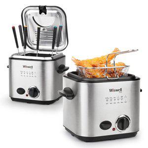 [위즈웰  ]WH2100 딥프라이어 미니/튀김기/돈까스/치킨/감자튀김