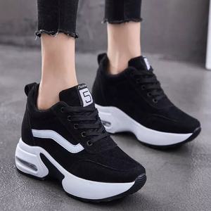 여성운동화 9cm 키높이운동화 하이탑 통굽 스니커즈