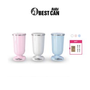 [베베모델/이중덮개형/리필50개월분] 세계최초발명특허 프리미엄[밀폐]휴지통 베스트캔 베베+항균리필5롤