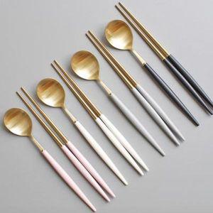 [핫트랙스](에펠골드) 숟가락 젓가락 (옵션선택 택1)- 4color