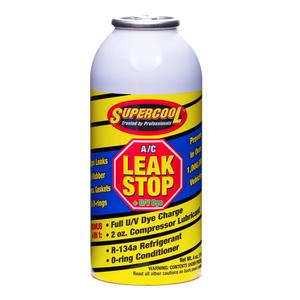 [슈퍼쿨]자동차/차량 에어컨 (R-134a 전용) 냉매누설차단제 리크스탑 #STOPA