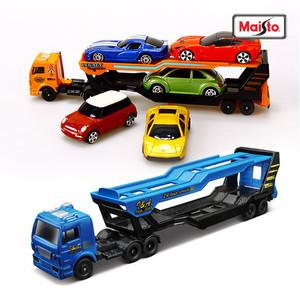 마이스토 미니카 5대 카캐리어 트레일러 세트 다이캐스트 색상 랜덤발송