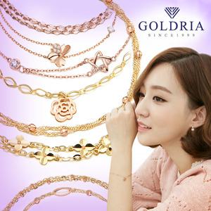 [골드리아] 18k 팔찌 1탄/21~64만원대/당일출고보유/여성금팔찌/기념일선물/선물추천