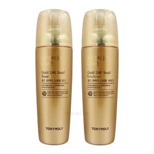 토니모리 인텐스 케어 골드 24K 스네일 2종/토너+로션 a1