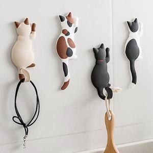 귀요미캣 다용도 자석 걸이 /마스크 후크 고리 현관문