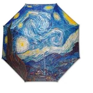 아트박스 헬로레인캣츠 차광률99.9  암막명화양산-고흐 별이 빛나는 밤
