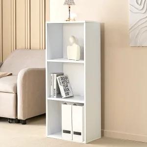 공간박스3단 정리대 공간활용 받침대 미니수납장 피규어 진열장 주문제작 틈새책장 소품정리