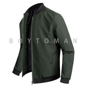 [보이투맨]XO115 남성 항공점퍼 블루종 잠바 자켓 봄버 바람막이