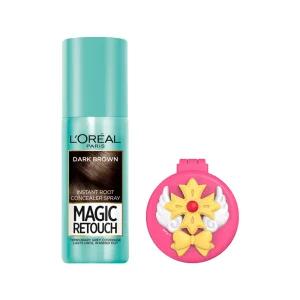 로레알 파리 뿌리는 새치염색! 매직리터치 새치커버 스프레이 + 네티 빗