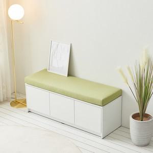 코젯 패브릭 1200 수납 벤치 소파 SRS019