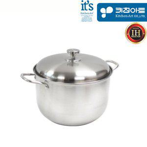 키친아트 퀸즈 인덕션IH 304고급 스텐곰솥 32cm