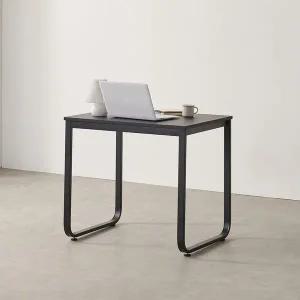 [소담갤러리]호보 라운드 800 블랙 1인용 컴퓨터책상 테이블 800x600 블랙