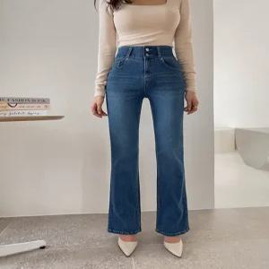 [다바걸][DB made] [더데님]베이룬부츠컷진(기모)