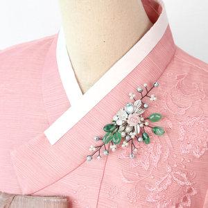 여울B 한복 브로치 혼주 악세사리 결혼식 방송 촬영