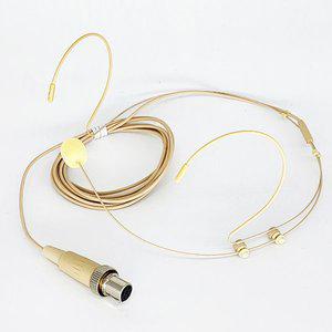 [VELTON MALL]VTM-014 MIPRO 미프로 호환 초슬림 헤드 마이크 4핀 양쪽 귀걸이형 강사용 강의 보컬 헤드셋