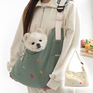 에스프아뉴솔리드슬링 강아지가방 애견캐리어