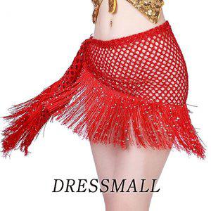 [드레스몰]노큐빅 힙스카프 밸리 댄스복 라인 라틴 스포츠 방송