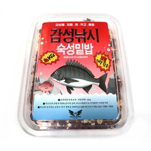 화신 냄새없는 감성낚시 크릴 발효 숙성 밑밥 4kg