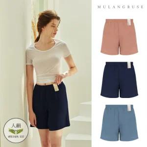 [냉장고섬유]인견 프리 여성 트렁크팬티/반바지 여자 홈웨어 잠옷 3종 택1