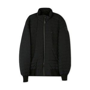 [무스너클] 남성 킵 봄버 로고 블랙 자켓 M32MB009 292