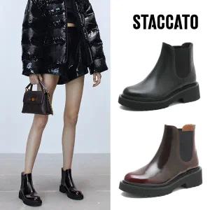 [롯데백화점]스타카토 여성 첼시부츠 CHELSYY5_22F_EGB01_2COLOR