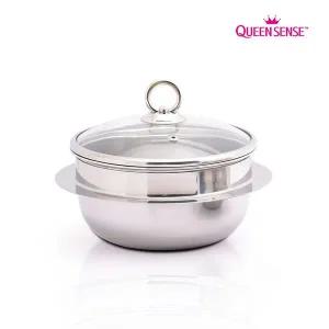 [퀸센스] 보양식 통3중 스텐 가마솥 18cm 뚝배기 냄비[31310931]