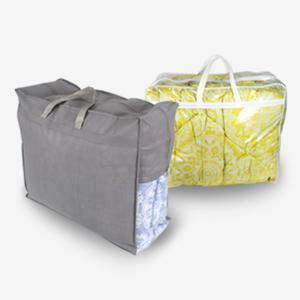 부직포 투명 이불가방 대형 포장 투명 이불 보관 2종