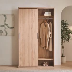 피츠 뮤즈 1200 긴옷행거 슬라이딩 옷장 POF039