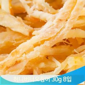 매점 간식 진미 8개 허니버터 오징어 마른안주 군것질 주전부리 업소 마트