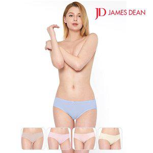 [365buy]제임스딘 여성속옷 면모달 팬티 미디 삼각 팬티 5매입