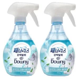 페브리즈 실내건조 프레시클린향 용기 370mlX2개 강력탈취/신제품